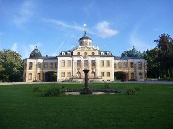 Das Schloss Belvedere in Weimar