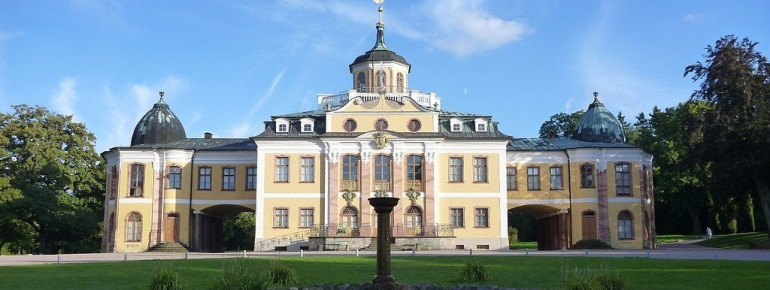 Das Schloss Belvedere in Weimar