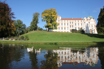 Im Schloss lässt das Residenzmuseum die Landes- und Residenzgeschichte lebendig werden.