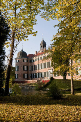 Das Schloss ist auch im Herbst bis Ende Oktober geöffnet.