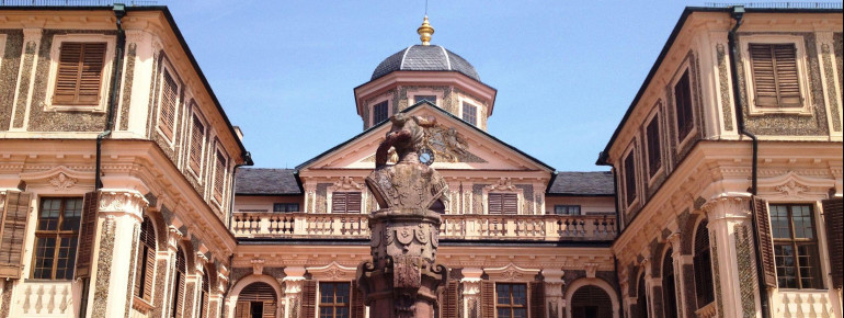 Das Schloss im Frühling