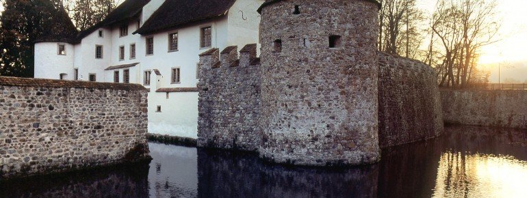 Schloss Hallwyll Abendstimmung