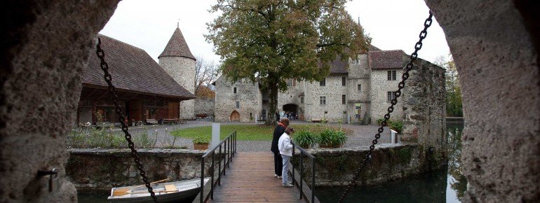 Blick in den Schlosshof