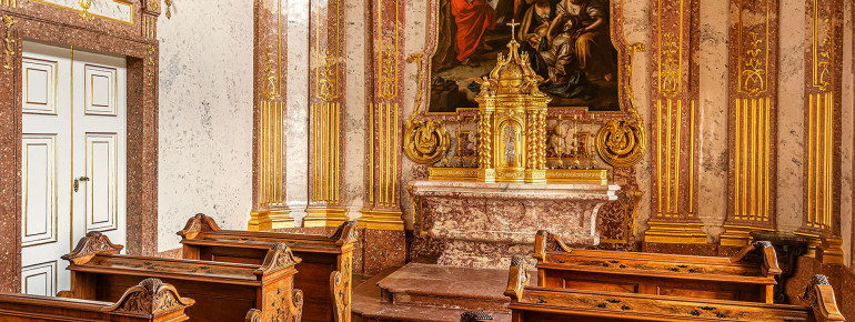 Ein Schmuckstück: die Schlosskapelle