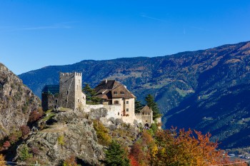 Schloss Juval im Herbst