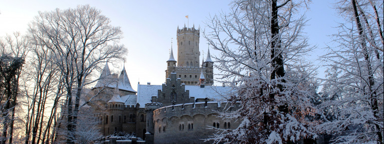 Das Schloss im Winter