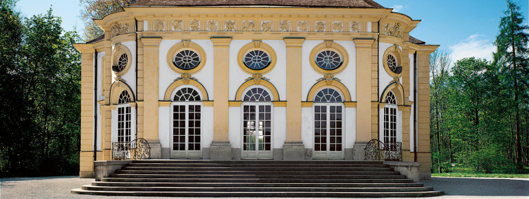 Die Badenburg im Schlosspark Nymphenburg