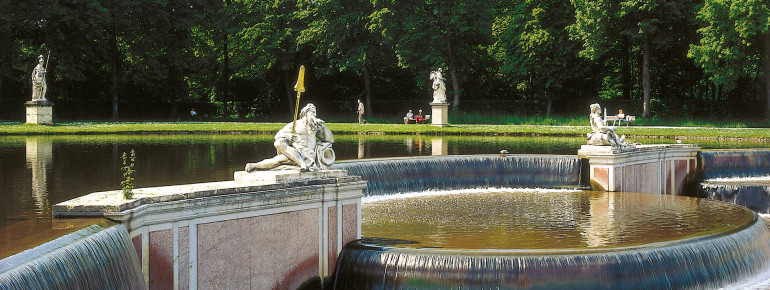 Die Große Kaskade im Schlosspark Nymphenburg