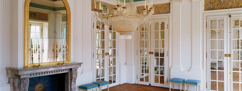 Der Saal kann als einer von zehn Schauräumen besichtigt werden.