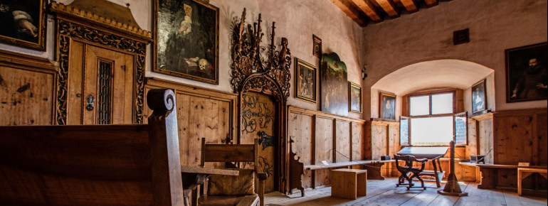 Die Fuggerstube war der Wohnraum der Fugger.