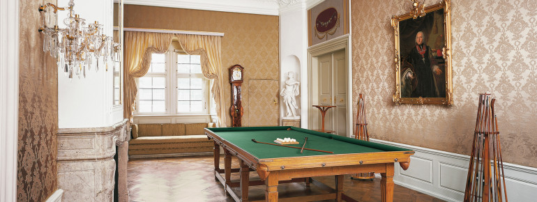 Das Schlossinnere wurde aufwändig restauriert.