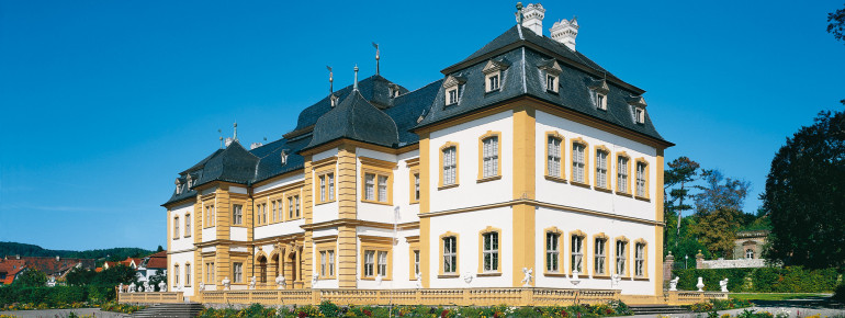 Das Schloss Veitshöchheim wurde als Jagdhaus und Sommerresidenz genutzt.