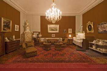 Blick in das Schlafzimmer des Kaisers Franz Joseph.