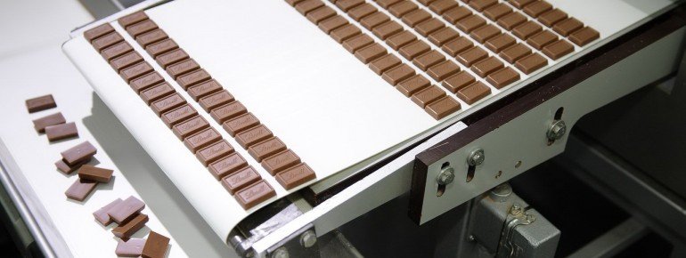 Produktion von Schokolade im Schokoladenmuseum Köln