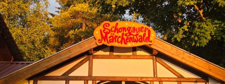 Für eine kurze Pause und Erfrischung sorgt die Gastronomie im Märchenpark.