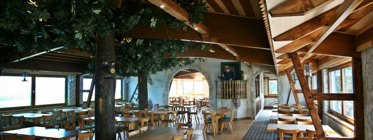 Im Schwaben Park Restaurant hast du die Möglichkeit deinen Hunger zu stillen.