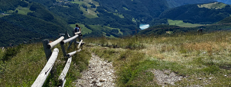 Auf dem Monte Baldo gibt es zahlreiche Wandermöglichkeiten mit toller Aussicht.