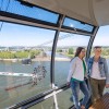 Die Seilbahn Panoramakabinen bieten jede Menge Komfort und Platz.