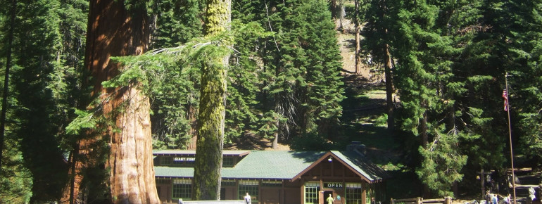 Das Besucherzentrum des Nationalparks