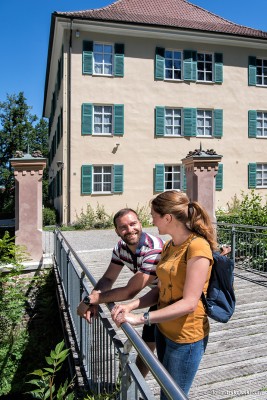 Das Wasserschloss Unterwittelsbach trägt die Spuren von mehr als 900 Jahren wechselvoller Geschichte.