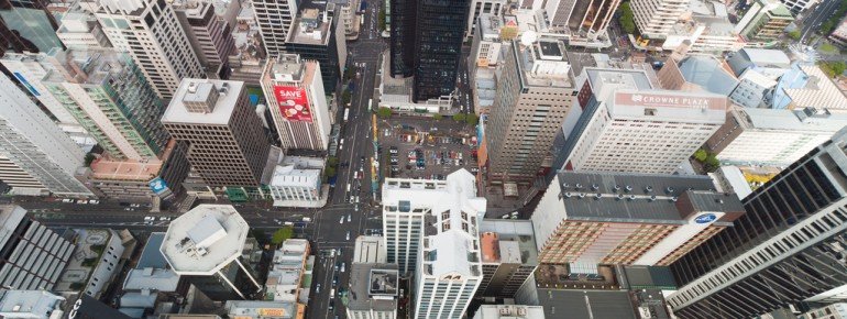 Blick von einer der Aussichtsplattformen nach unten.