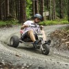 Für ein extra an Adrenalin sorgt die Abfahrt mit den Mountaincarts.