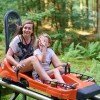 Die Fahrer bestimmen ihre Geschwindigkeit selbst, automatische Bremssysteme sorgen zusätzlich für Sicherheit.