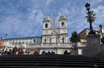 Die Spanische Treppe gilt als einer der schönsten Orte in Rom.