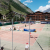 Tennis-Courts in der Sport- und Freizeitarena Zermatt