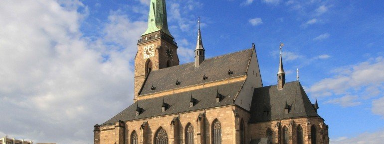 Die Bartholomäus Kathedrale in Pilsen