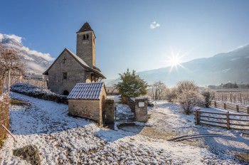 St. Prokulus Kirche im Winter