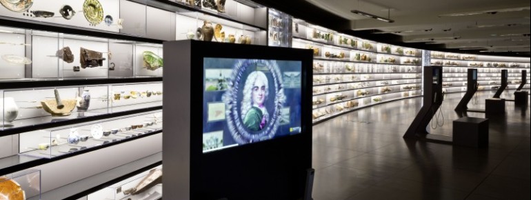 Zahlreiche Exponate von verschiedenen Ausgrabungen in ganz Sachsen werden hier ausgestellt.