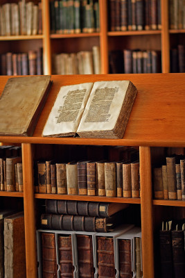 Die Sammlung umfasst rund 40.000 mittelalterliche und frühneuzeitliche Bände.