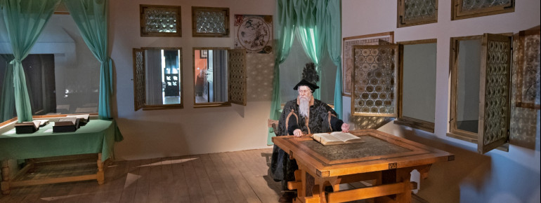 Das Arbeitszimmer von Julius Pflug in der Stiftsbibliothek.