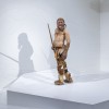 Im Museum dreht sich alles um Ötzi, den Mann aus dem Eis. So sah er wohl aus.