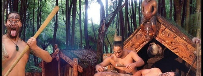 Traditionelle Maori Darbietung