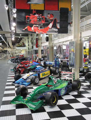 Die größte permanente Formel-I Ausstellung Europas zeigt historische Rennfahrzeuge