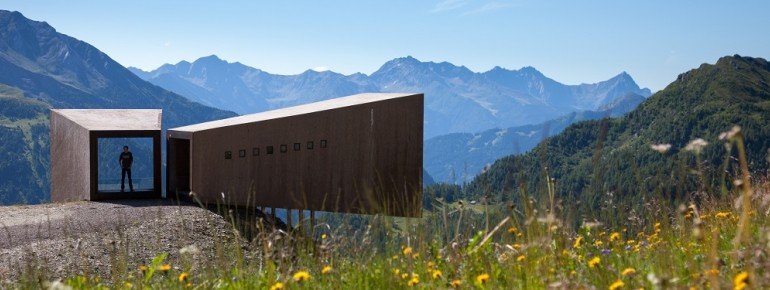 Panoramablick vom Steg am Timmelsjoch