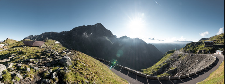Das Timmelsjoch liegt auf 2500 Metern Höhe.