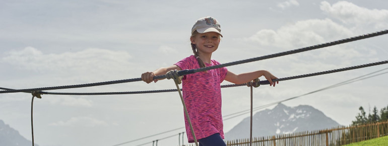 Der Alpine Coaster gehört zu Timoks Wilder Welt auf der Mittelstation Streuböden.