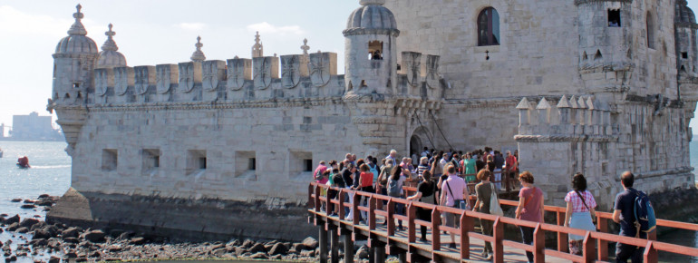 Der Turm gehört zum UNESCO Weltkulturerbe.