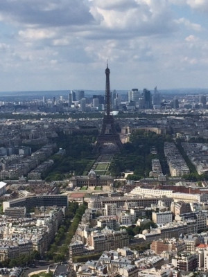 Vom Montparnasse-Turm aus sieht man komplett Paris