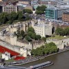 Der Tower of London aus der Vogelperspektive
