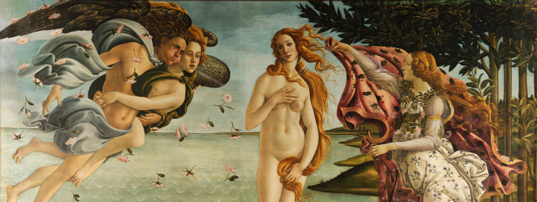 Das berühmteste Ausstellungsstück der Uffizien: Sandro Botticellis "Die Geburt der Venus"