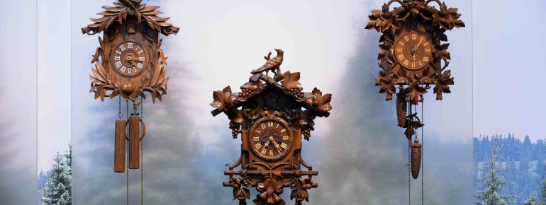Die Uhren im Junghans Terrassenbau Museum können Figuren tanzen lassen, "Kuckuck" rufen oder sogar Musik abspielen.