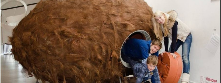 Im Fühlschiff alle Sinne entspannen