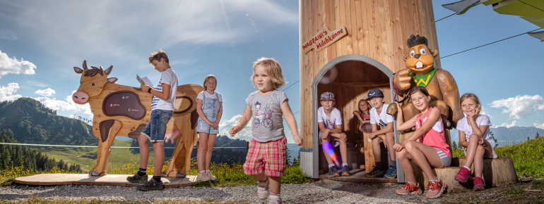 KUHbidu Erlebnisweg an Wagrainis Grafenberg