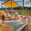 Großer Sandspielplatz an Wagrainis Grafenberg