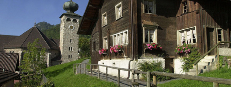 Das 400 Jahre alte Walserhaus