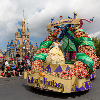 Im Walt Disney World Resort in Orlando gibt es täglich eine Parade.
